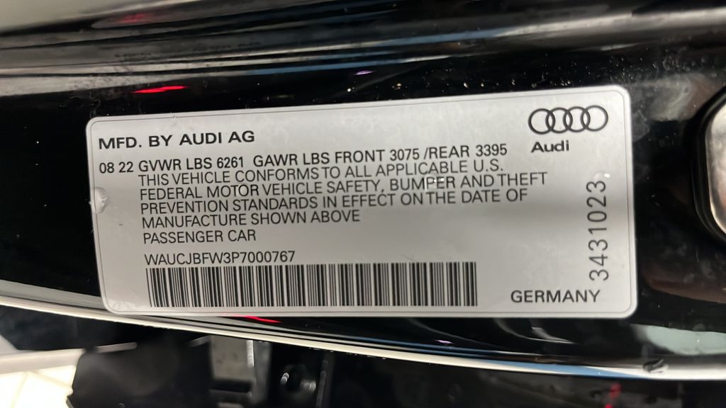 Used 2023 Black Metallic Audi Premium Plus image 28