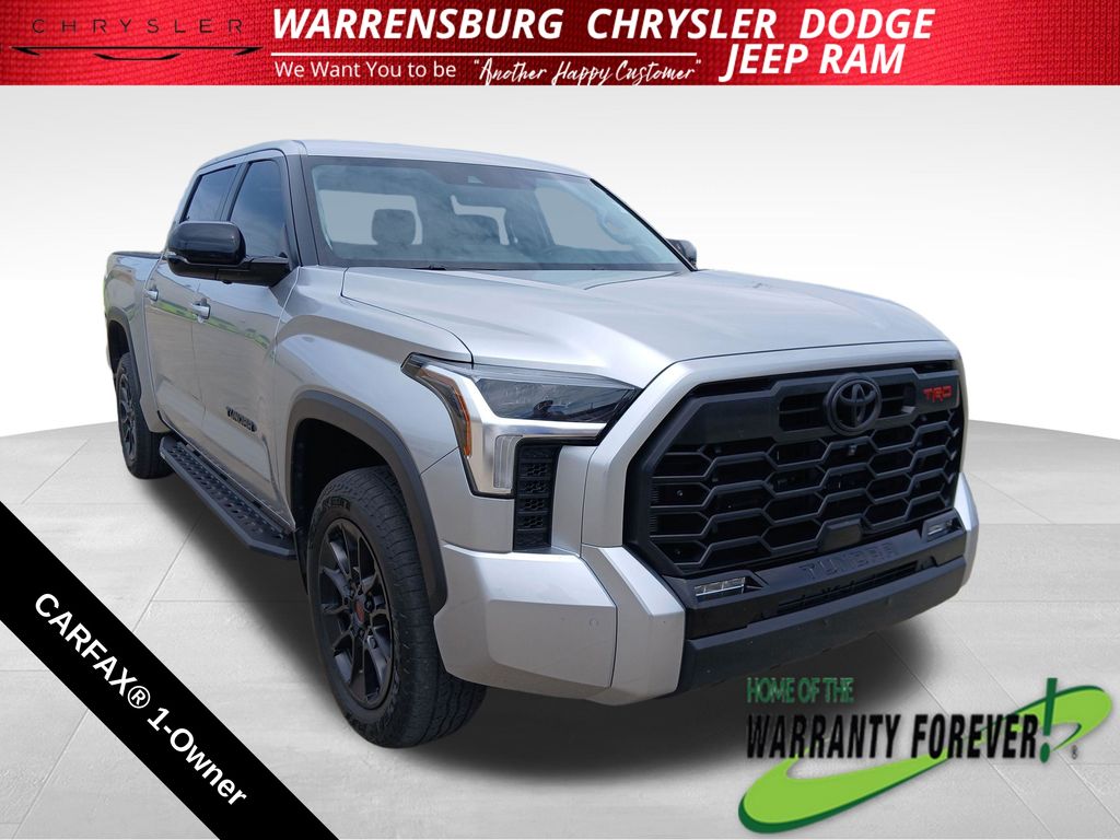 Celestial Silver Metallic 2024 Toyota Tundra Pickup Truck Four-Wheel Drive Automatic