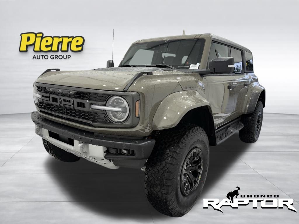 Gray 2025 Ford Bronco Raptor SUV / Crossover Four-Wheel Drive Automatic