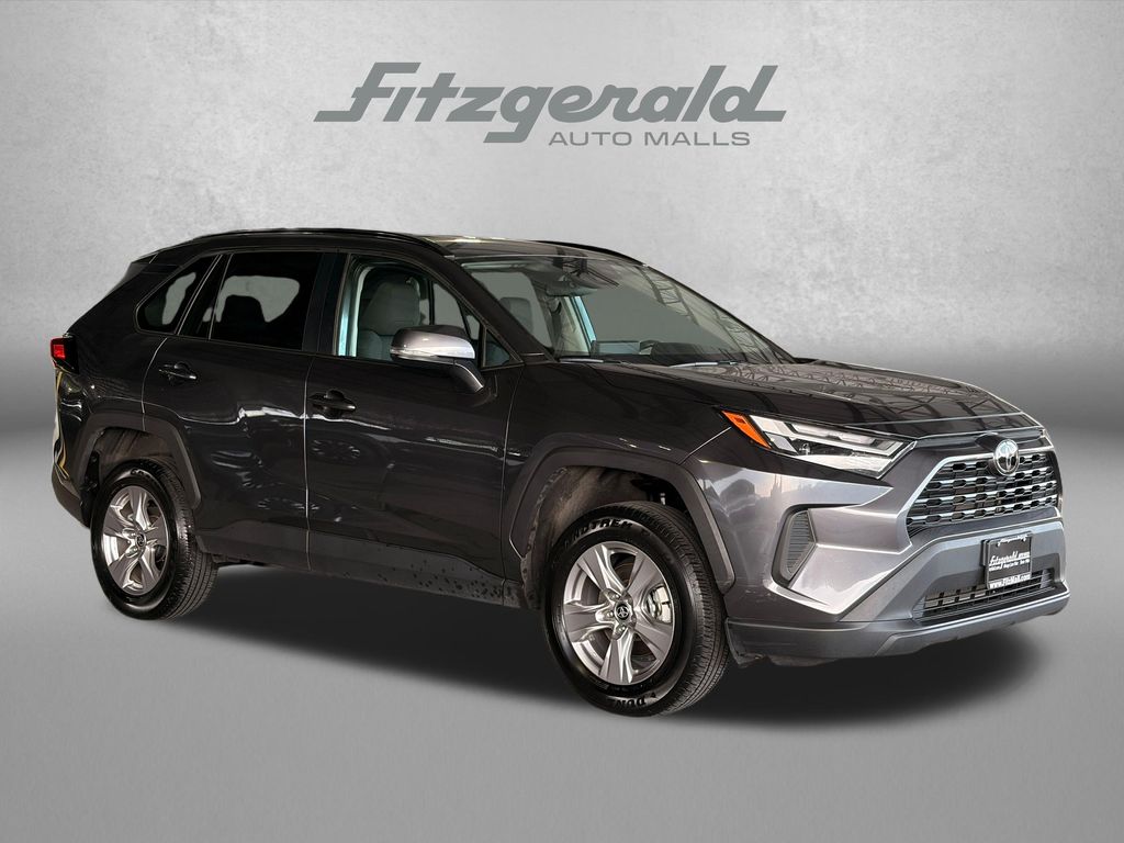 Magnetic Gray Metallic 2025 Toyota RAV4 SUV / Crossover Front-Wheel Drive 8-Speed Automatic