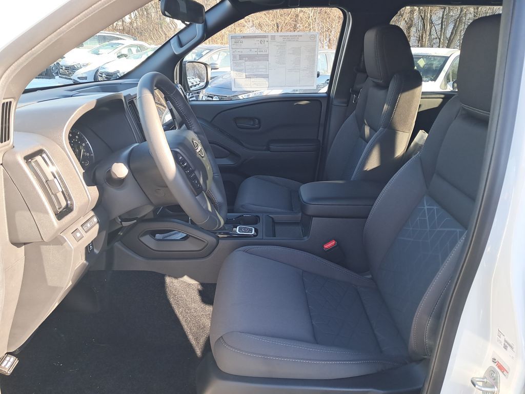 2026 Nissan Frontier SV White at John Sisson Motors