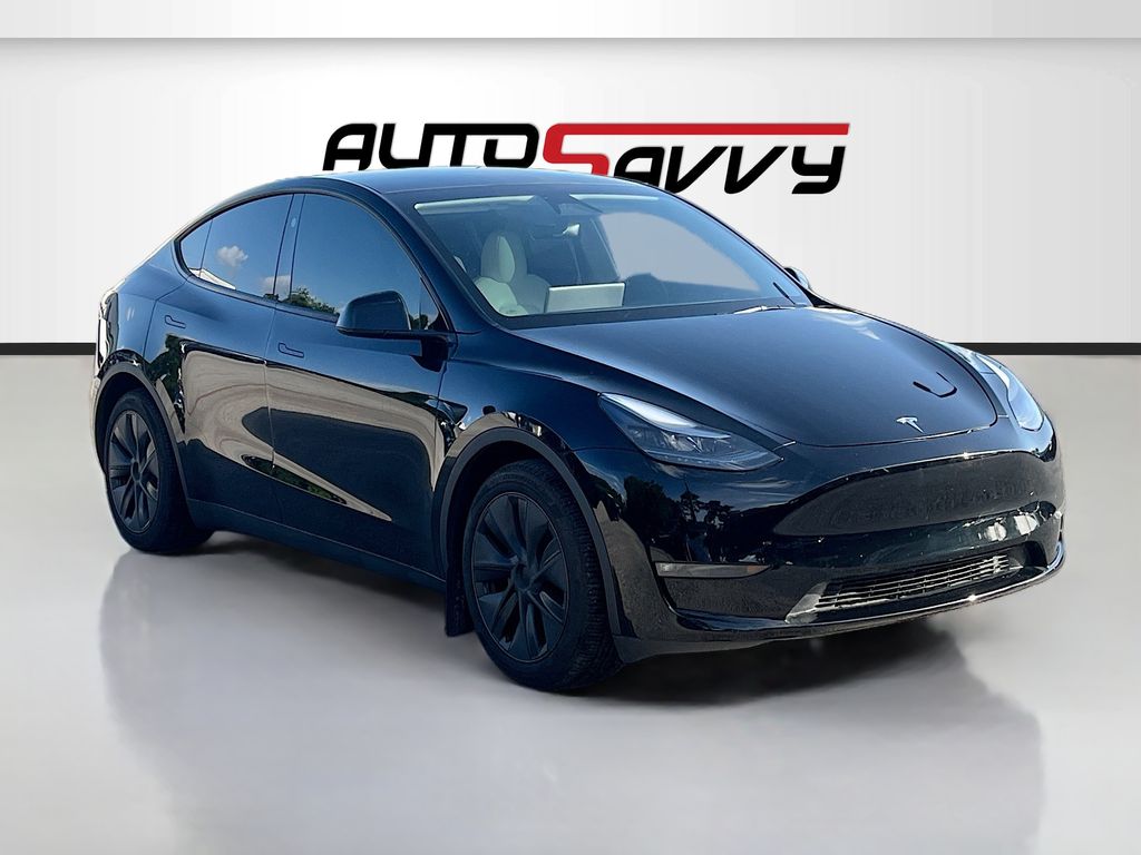 2025 Tesla Model Y Long Range Black at AutoSavvy Houston Northwest