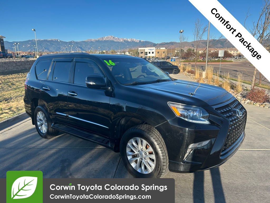 Black Onyx 2016 Lexus GX 460 4WD SUV / Crossover All-Wheel Drive 6-Speed Automatic