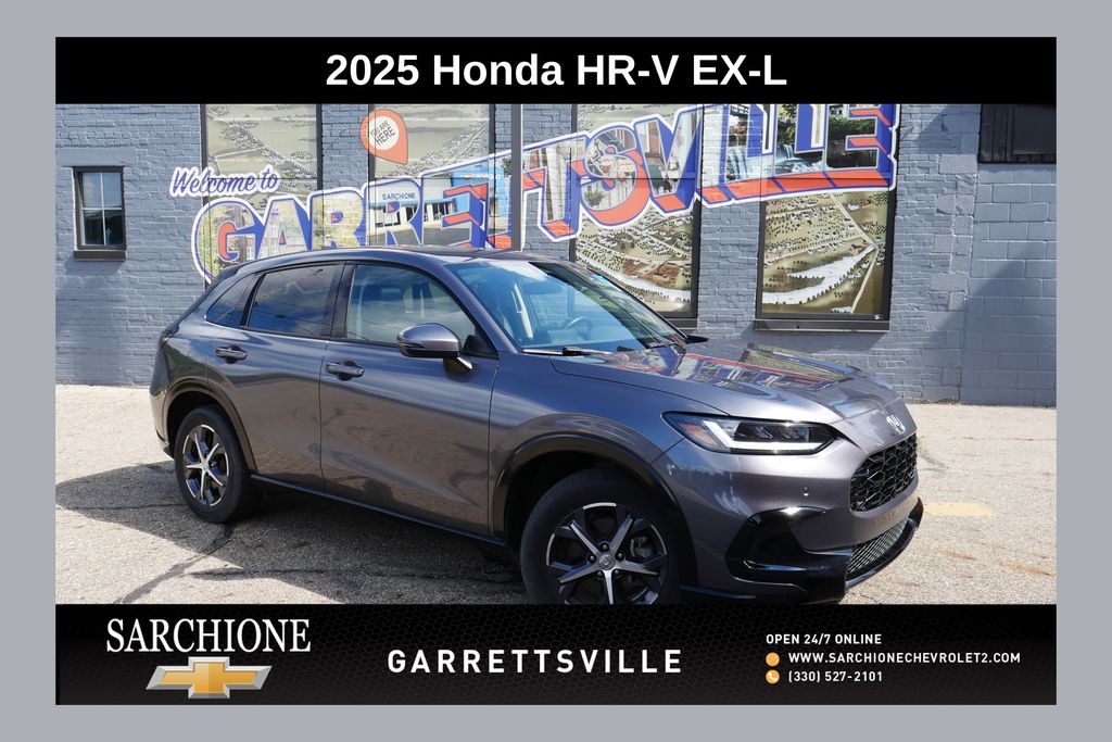 Gray 2025 Honda HR-V SUV / Crossover All-Wheel Drive Continuously Variable Transmission