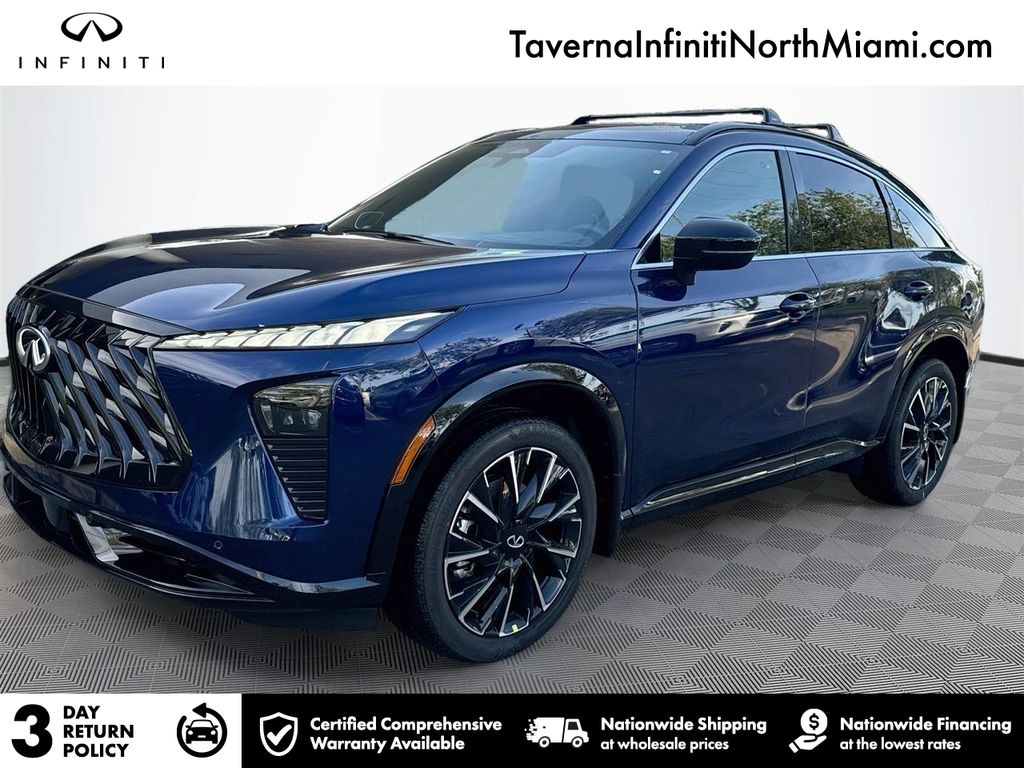 Blue 2027 INFINITI QX65 SUV / Crossover All-Wheel Drive 9-Speed Automatic