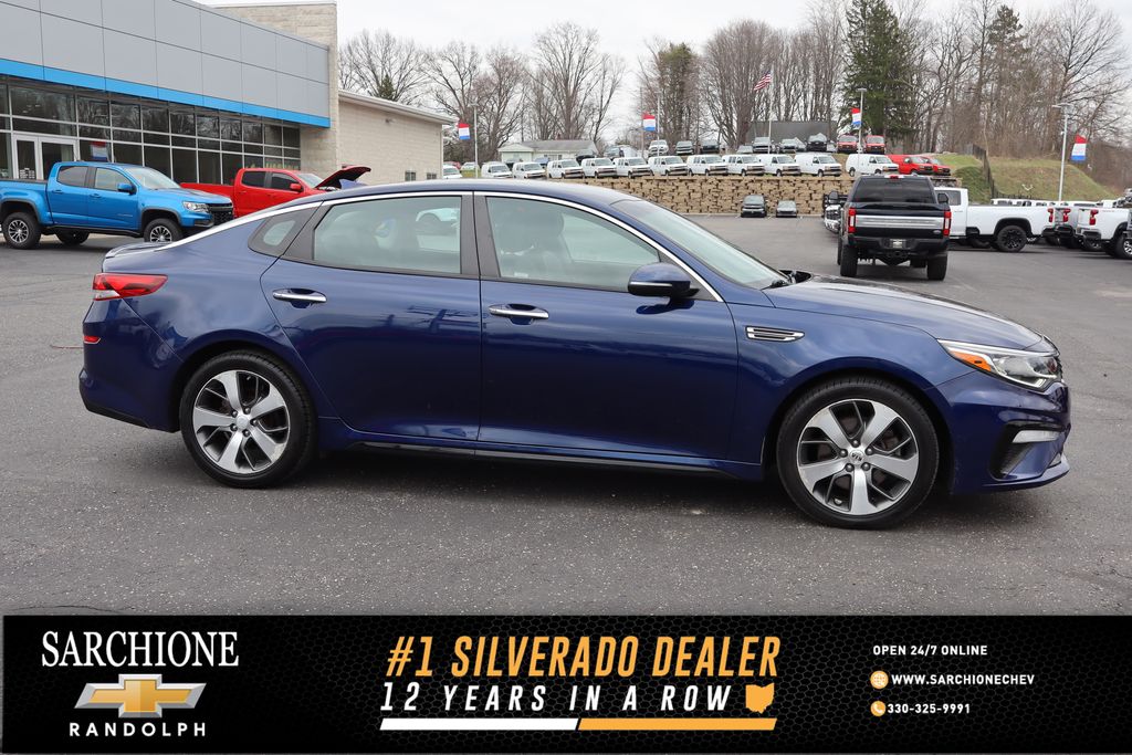 Horizon Blue 2019 Kia Optima S FWD Sedan Front-Wheel Drive 6-Speed Automatic