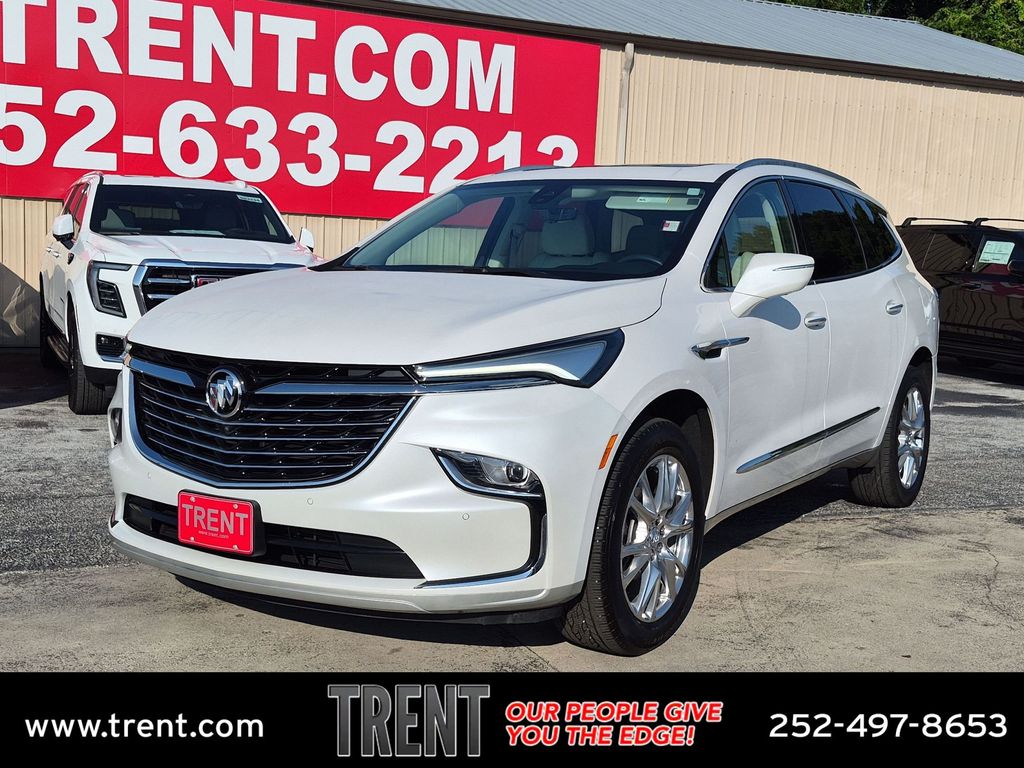 White Frost Tricoat 2023 Buick Enclave SUV / Crossover Four-Wheel Drive 9-Speed Automatic