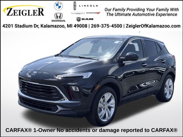Black (Ebony Twilight Metallic) 2024 Buick Encore GX SUV / Crossover Front-Wheel Drive Continuously Variable Transmission