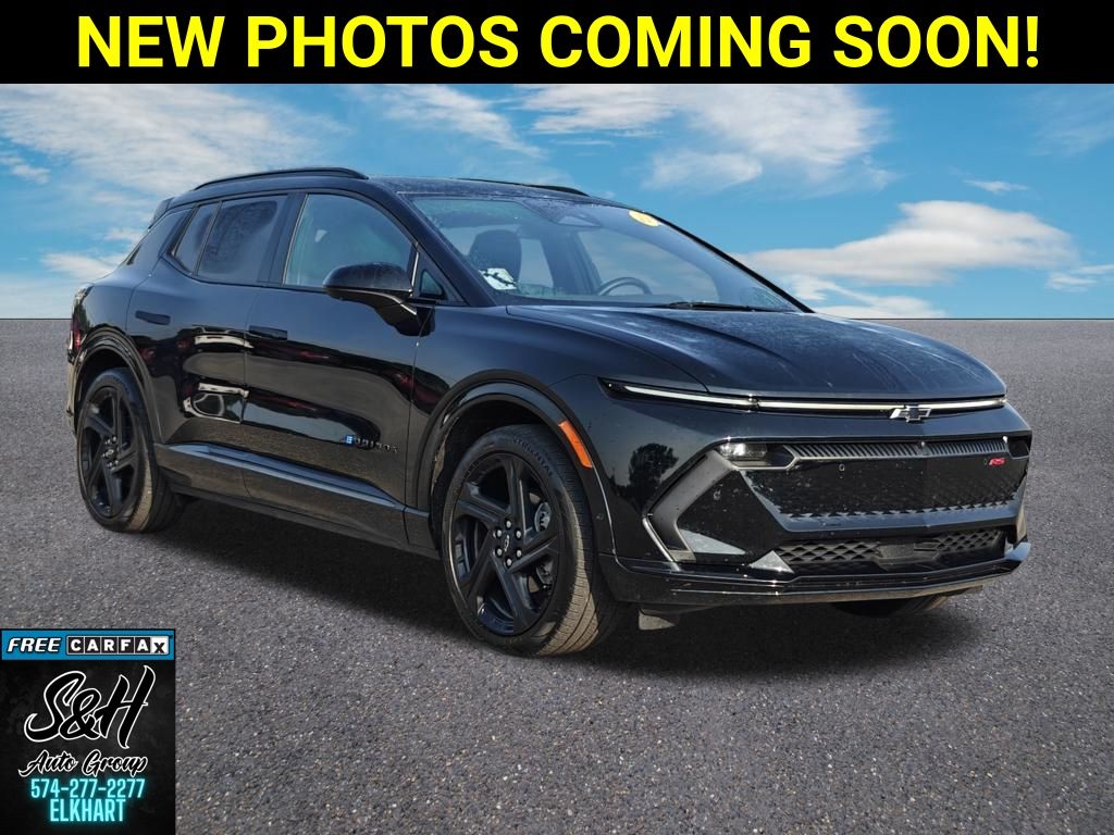 Black 2024 Chevrolet Equinox EV SUV / Crossover Front-Wheel Drive 1-Speed Automatic