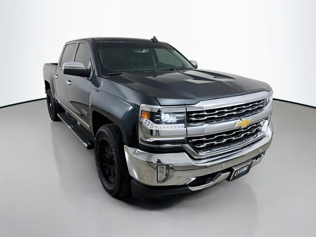 Gray (Graphite Metallic) 2018 Chevrolet Silverado 1500 Pickup Truck 4X2 6-Speed Automatic Overdrive