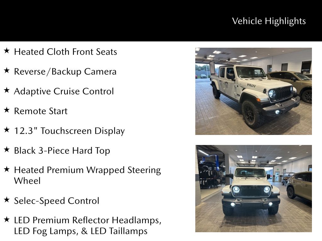 2024 Jeep Gladiator Willys