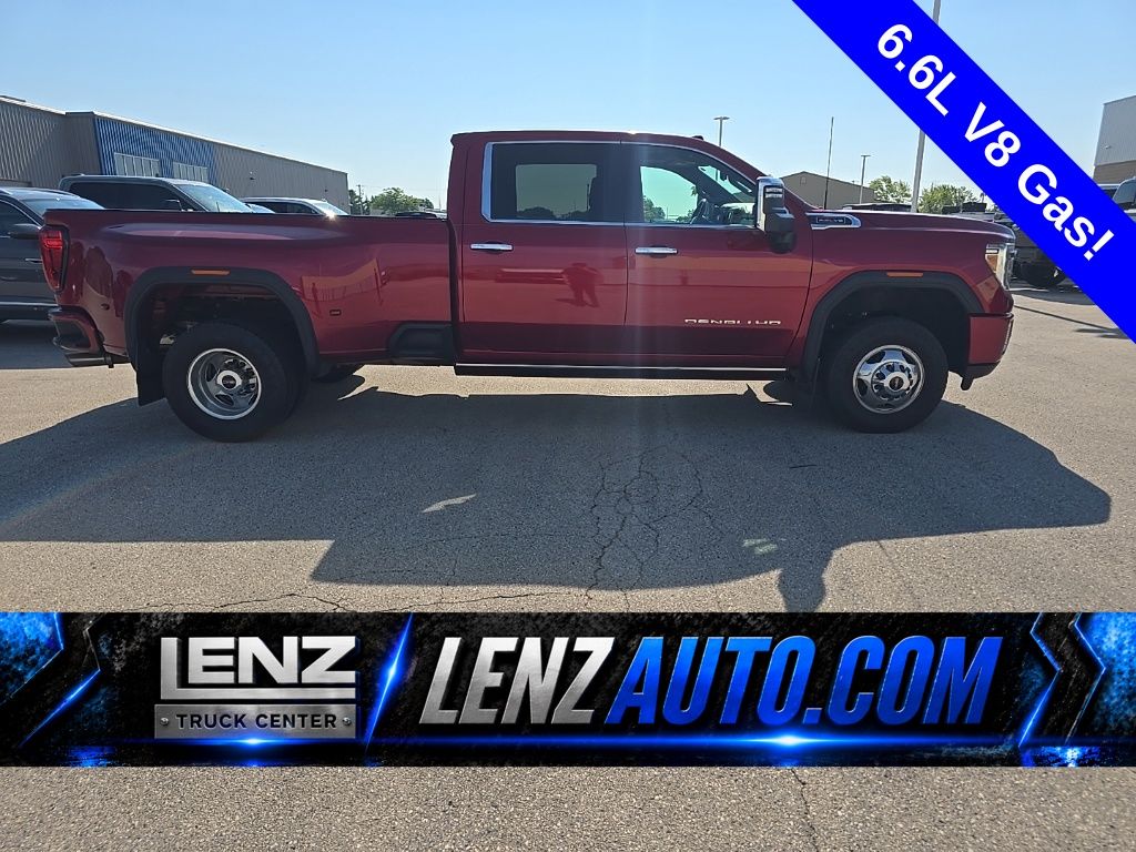 Cayenne Red Tintcoat 2021 GMC Sierra 3500HD Pickup Truck Four-Wheel Drive 6-Speed Automatic