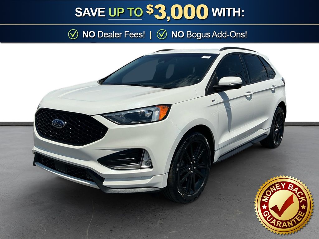 White Metallic 2020 Ford Edge ST Line FWD SUV / Crossover Front-Wheel Drive 8-Speed Automatic