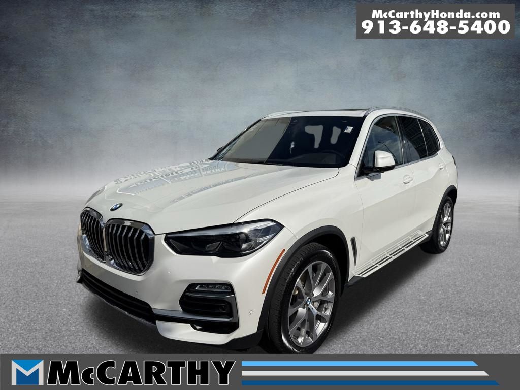 White Metallic 2019 BMW X5 SUV / Crossover All-Wheel Drive 8-Speed Automatic