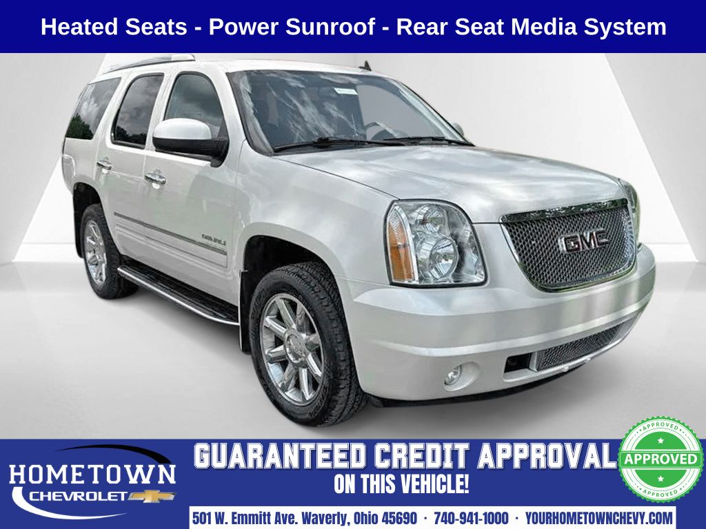 White Diamond Clearcoat 2013 GMC Yukon SUV / Crossover All-Wheel Drive 6-Speed Automatic Overdrive