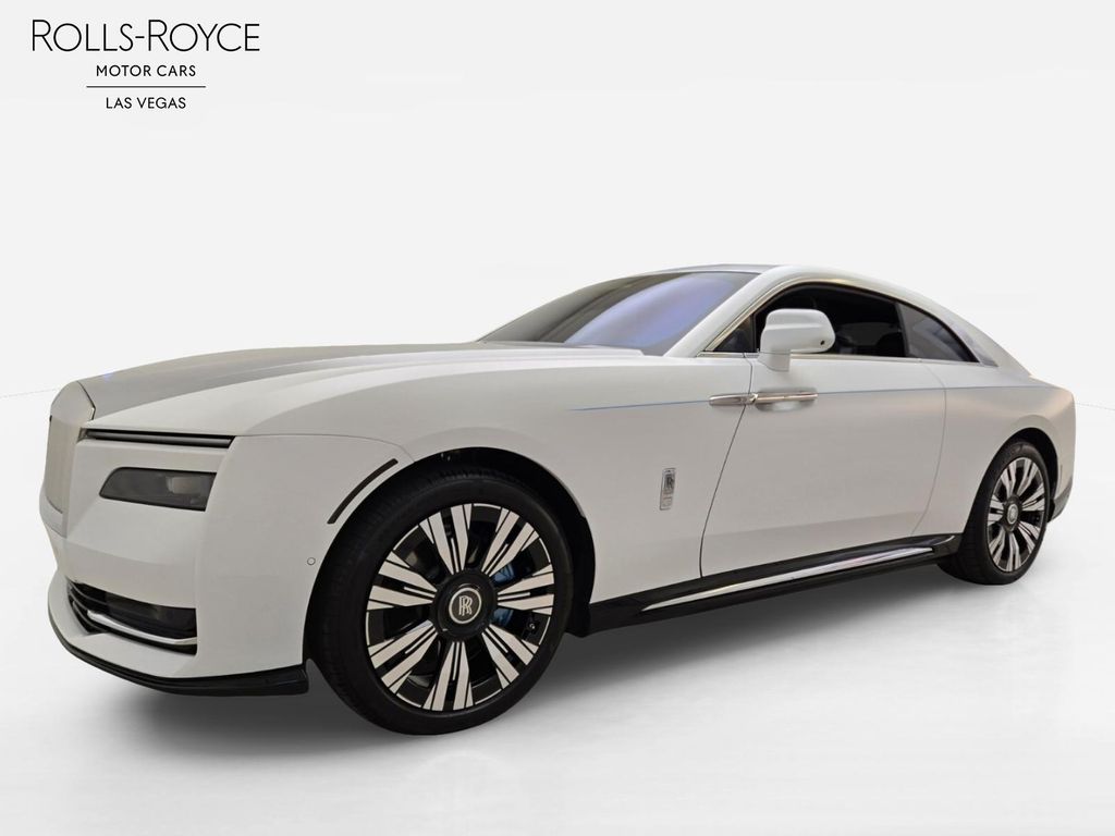 Arctic White 2024 Rolls-Royce Spectre Coupe All-Wheel Drive 1-Speed Automatic