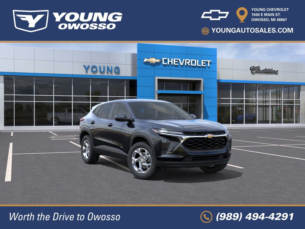 Mosaic Black Metallic 2026 Chevrolet Trax SUV / Crossover Front-Wheel Drive 6-Speed Automatic