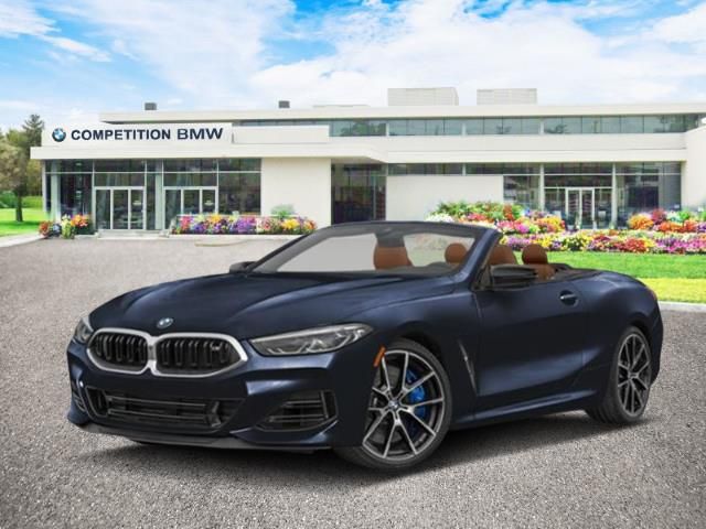 Carbon Black Metallic 2026 BMW 8 Series M850i Convertible xDrive Convertible All-Wheel Drive 8-Speed Automatic