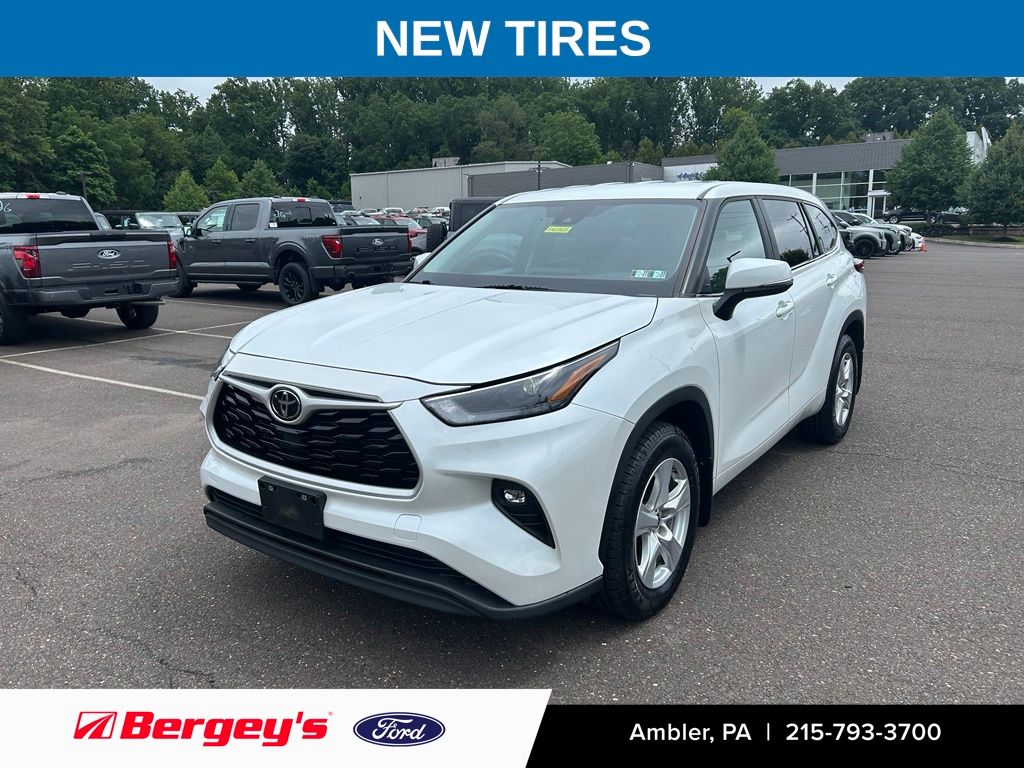Pearl 2023 Toyota Highlander SUV / Crossover All-Wheel Drive 8-Speed Automatic