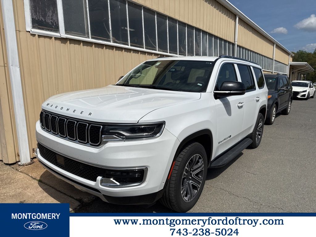 Bright White Clearcoat 2024 Jeep Wagoneer Series II RWD SUV / Crossover 4X2 8-Speed Automatic