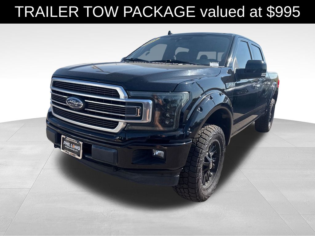 Shadow Black 2018 Ford F-150 Pickup Truck Four-Wheel Drive Automatic