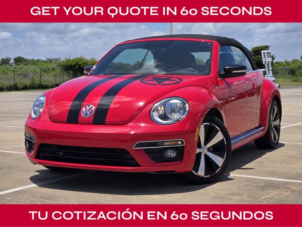 Tornado Red 2014 Volkswagen Beetle Convertible Front-Wheel Drive 6-Speed Dual Clutch