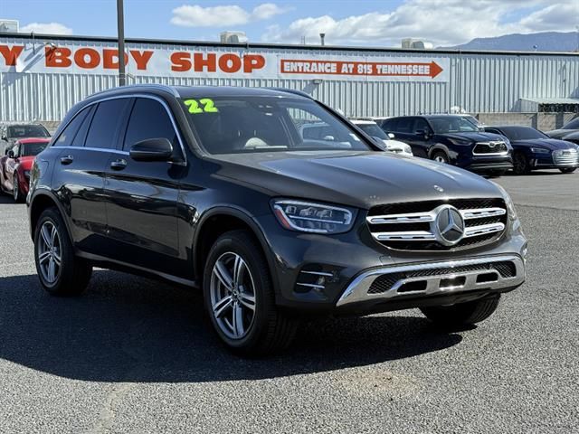 Gray 2022 Mercedes-Benz GLC SUV / Crossover All-Wheel Drive 9-Speed Automatic