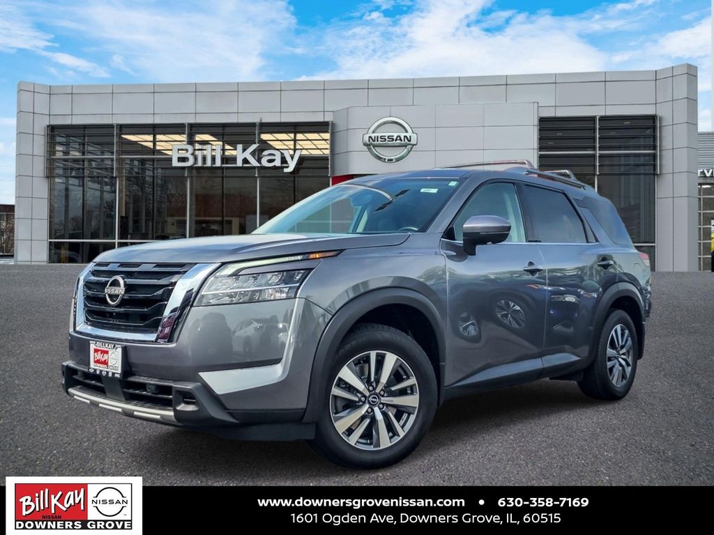 Gray (Gun Metallic) 2024 Nissan Pathfinder SUV / Crossover All-Wheel Drive 9-Speed Automatic