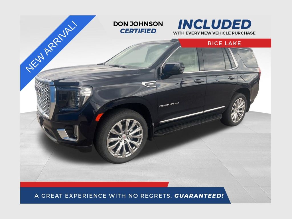 Midnight Blue Metallic 2023 GMC Yukon Denali 4WD SUV / Crossover Four-Wheel Drive