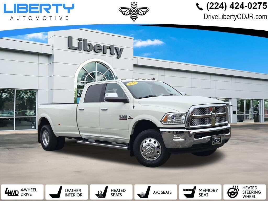 2018 RAM 3500 Laramie Crew Cab LB DRW 4WD