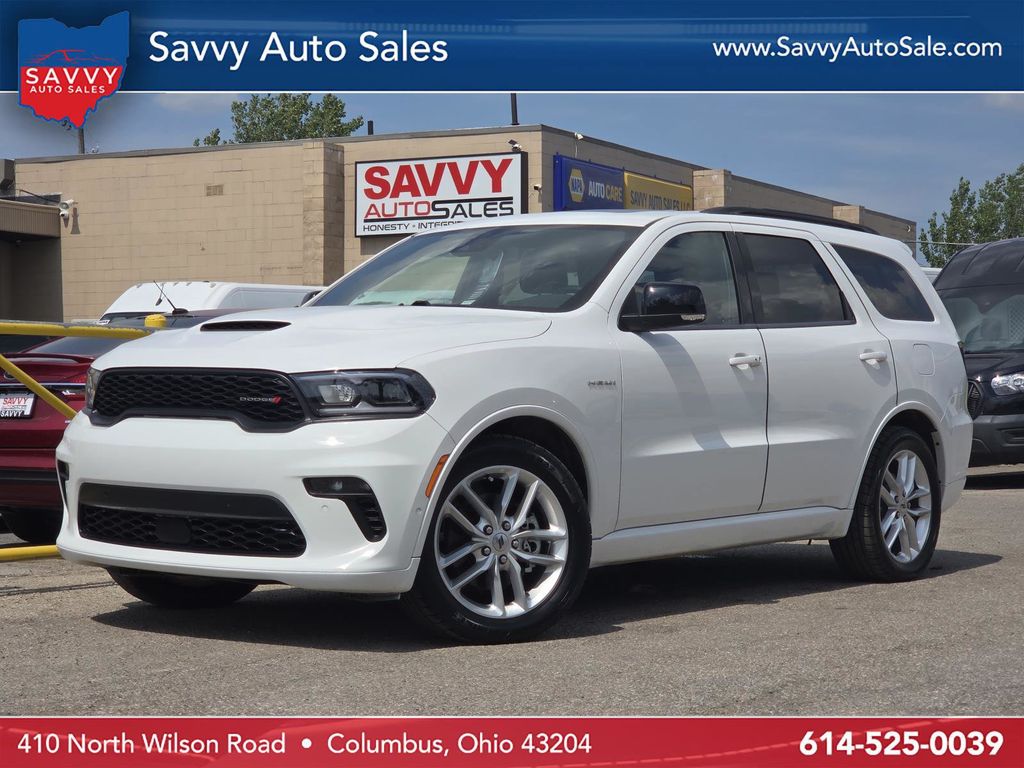White Knuckle Clearcoat 2023 Dodge Durango SUV / Crossover All-Wheel Drive 8-Speed Automatic
