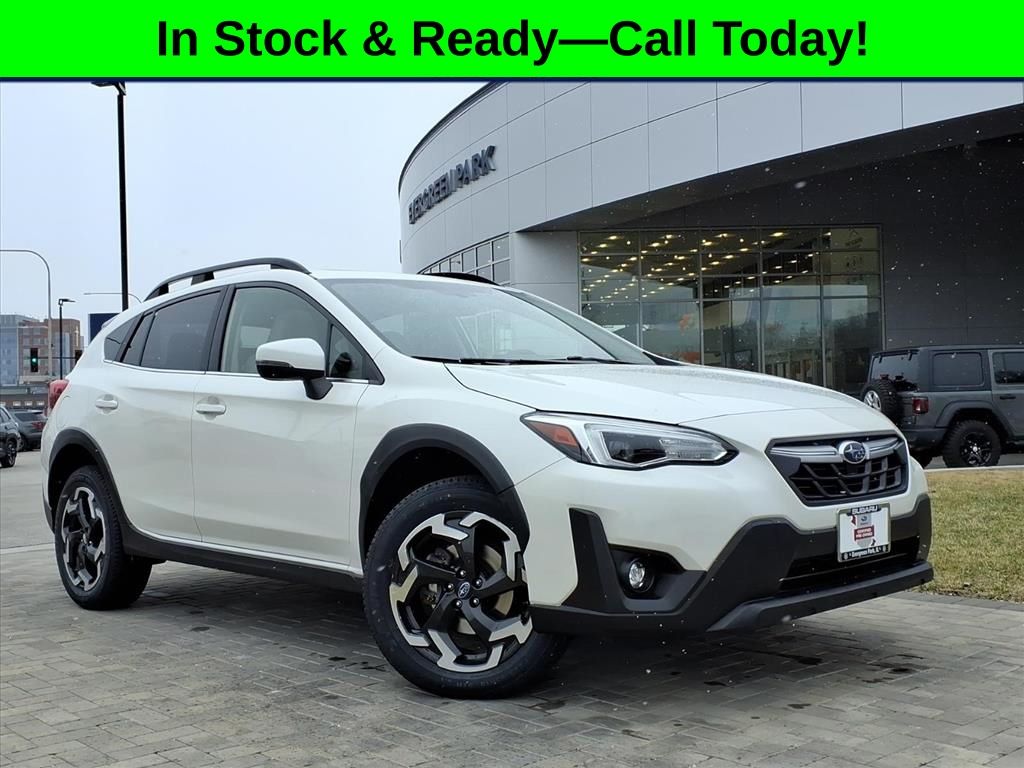 Crystal White Pearl 2023 Subaru Crosstrek Limited AWD SUV / Crossover All-Wheel Drive Continuously Variable Transmission
