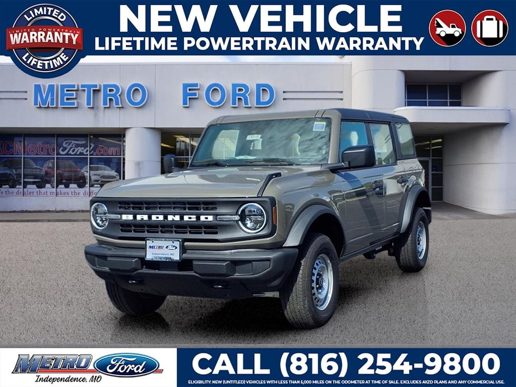 Marsh Gray 2025 Ford Bronco SUV / Crossover Four-Wheel Drive Automatic