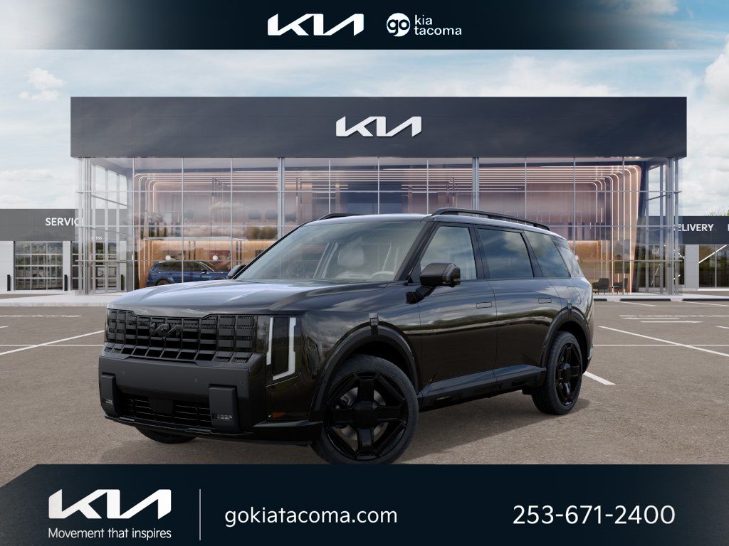 Ebony Black 2027 Kia Telluride Hybrid SUV / Crossover All-Wheel Drive 6-Speed Automatic