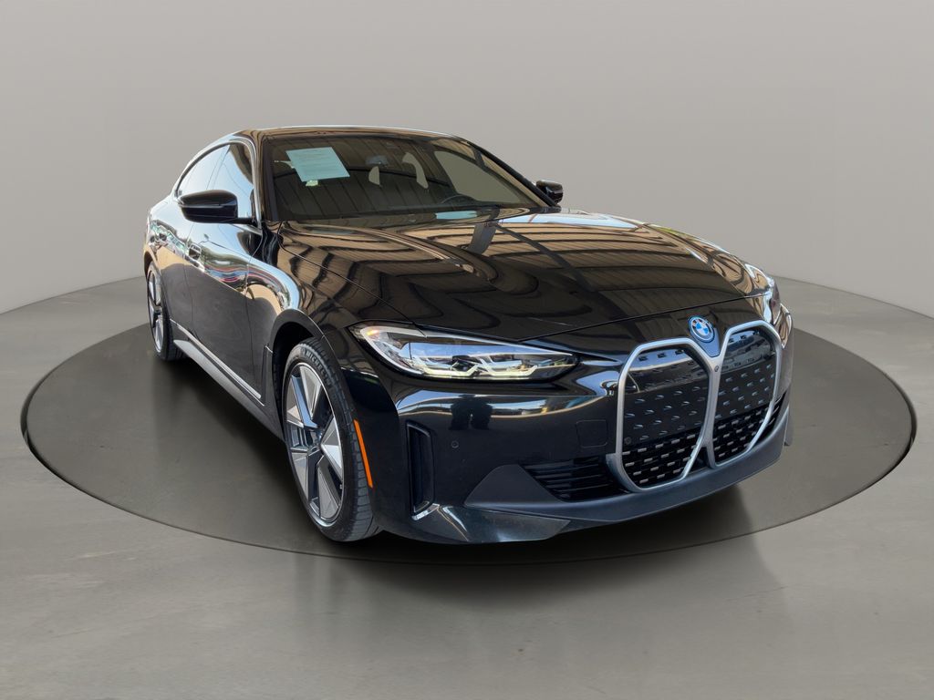 Black Sapphire Metallic 2024 BMW i4 Sedan Rear-Wheel Drive Automatic