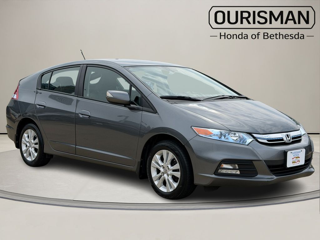 Gray 2012 Honda Insight Hatchback Front-Wheel Drive Continuously Variable Transmission