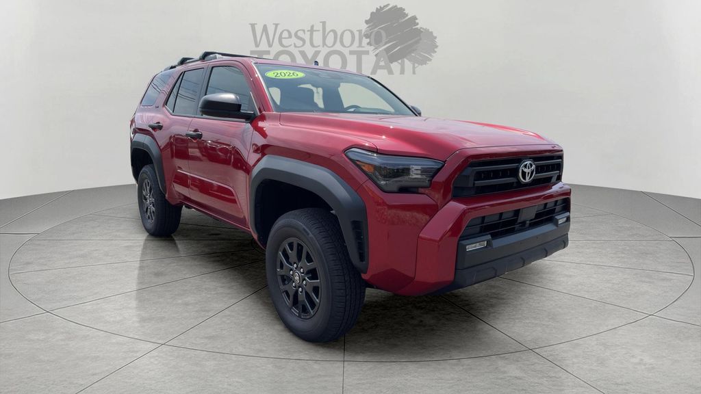 Red 2026 Toyota 4Runner SUV / Crossover Four-Wheel Drive 8-Speed Automatic