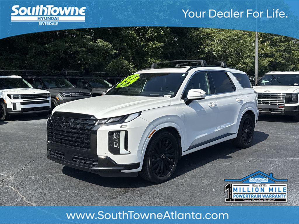Hyper White 2024 Hyundai Palisade SUV / Crossover All-Wheel Drive 8-Speed Automatic