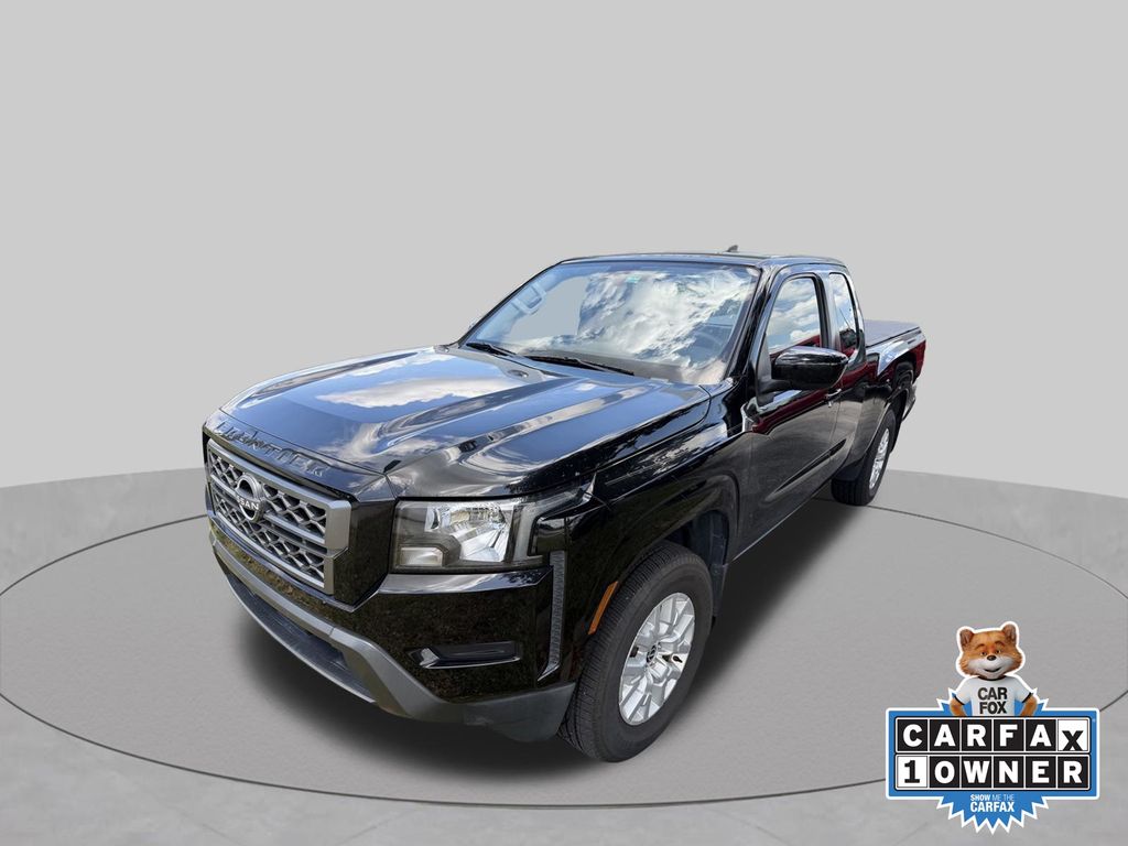 Super Black 2022 Nissan Frontier Pickup Truck 4X2 9-Speed Automatic