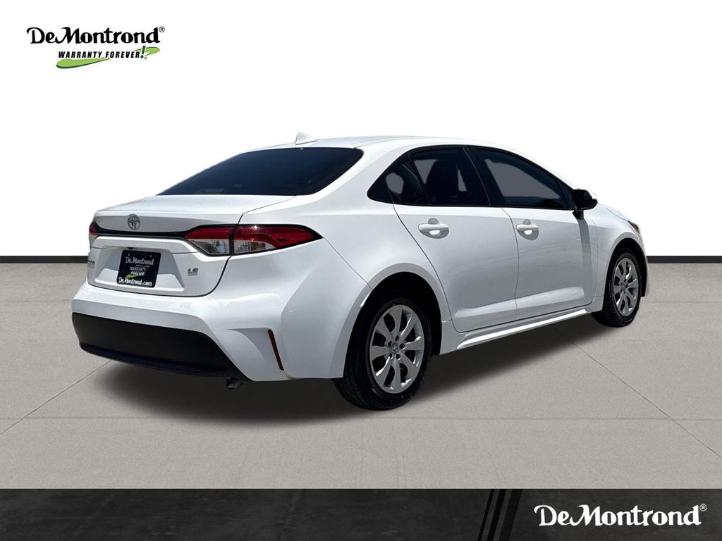 2023 Toyota Corolla LE White at Traditions Chevrolet