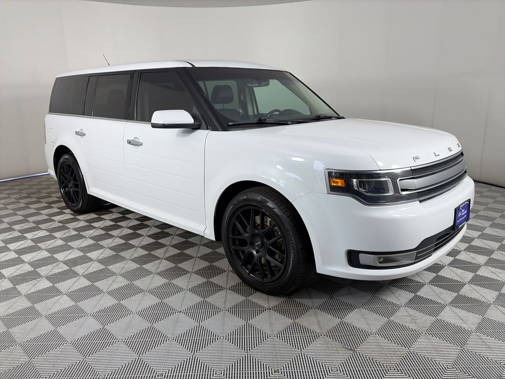 Oxford White 2019 Ford Flex SUV / Crossover All-Wheel Drive 6-Speed Automatic