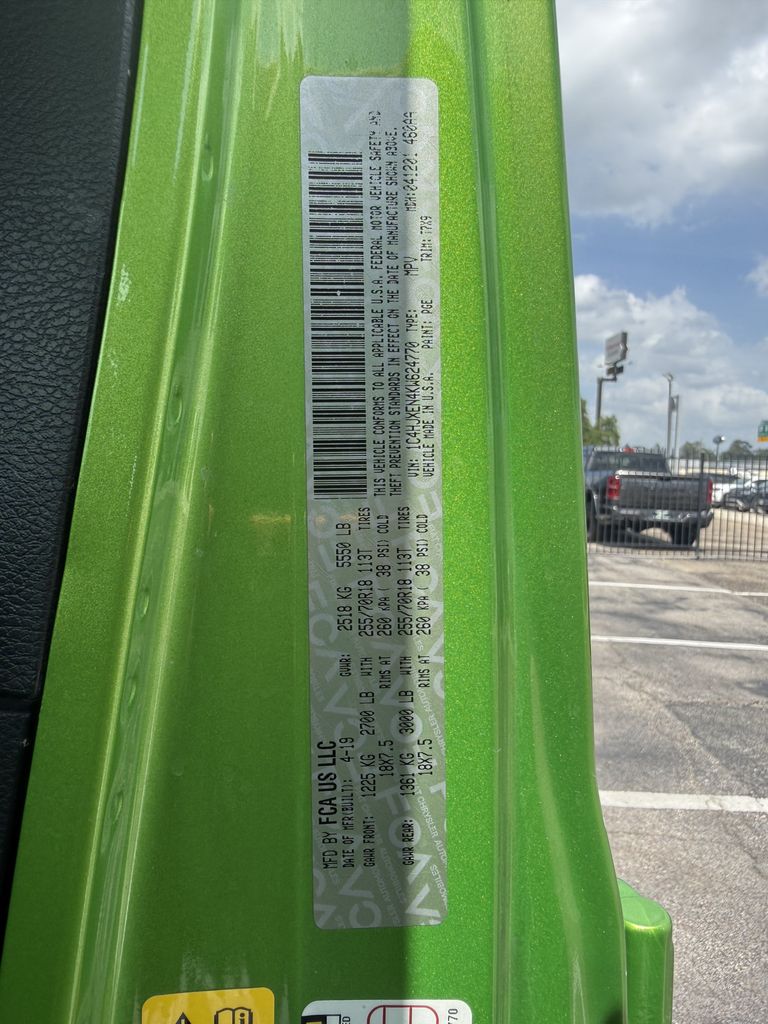 2019 Jeep Wrangler Unlimited Sahara Green at River Oaks CDJR