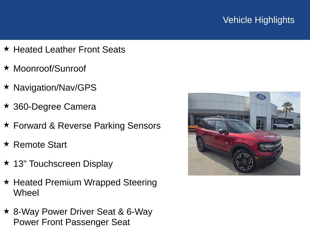 2025 Ford Bronco Sport Outer Banks
