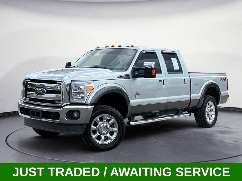 Ingot Silver Metallic 2015 Ford F-250 Super Duty Pickup Truck Four-Wheel Drive 6-Speed Automatic Overdrive