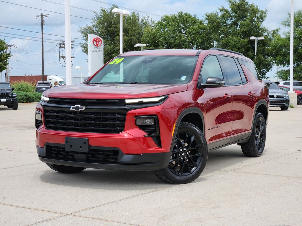 Radiant Red Tintcoat 2024 Chevrolet Traverse SUV / Crossover Front-Wheel Drive 8-Speed Automatic