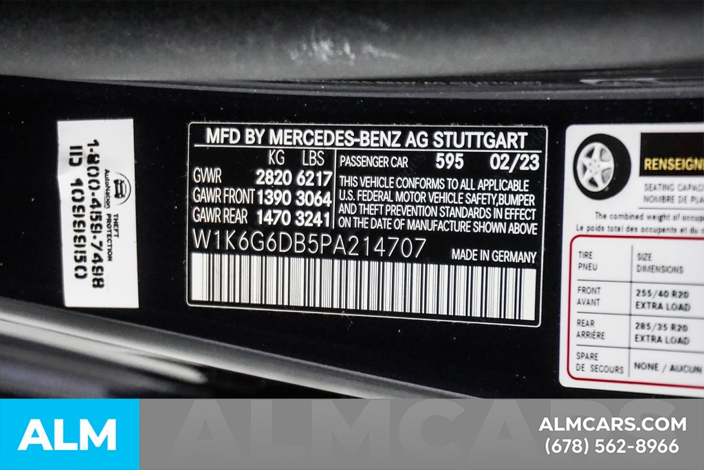 Used 2023 Blue Mercedes-Benz S 500 image 63