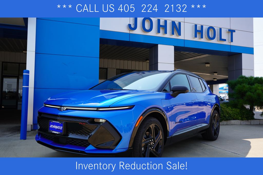 Riptide Blue Metallic 2025 Chevrolet Equinox EV RS FWD SUV / Crossover Front-Wheel Drive 1-Speed Automatic