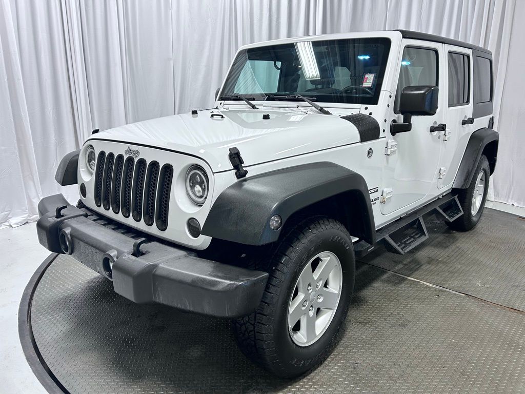 used 2016 Jeep Wrangler car, priced at $17,078