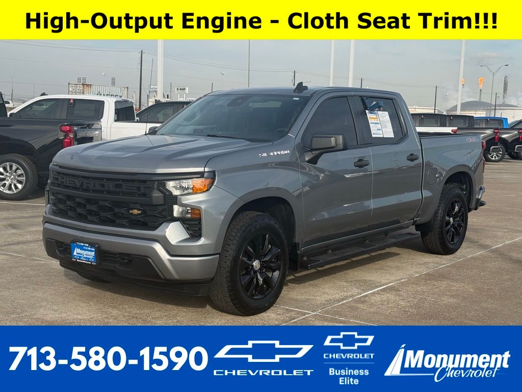 2023 Chevrolet Silverado 1500 Custom Crew Cab 4WD