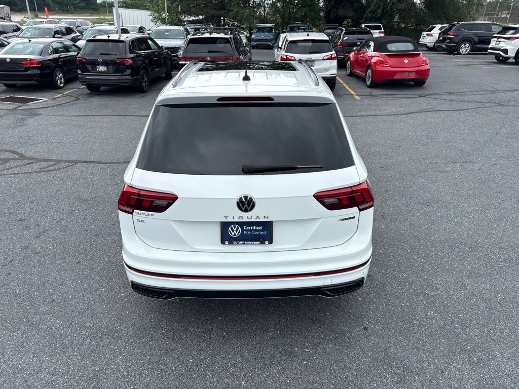 2022 Volkswagen Tiguan 2.0T SE R-Line Black White at Bob Ruth Ford
